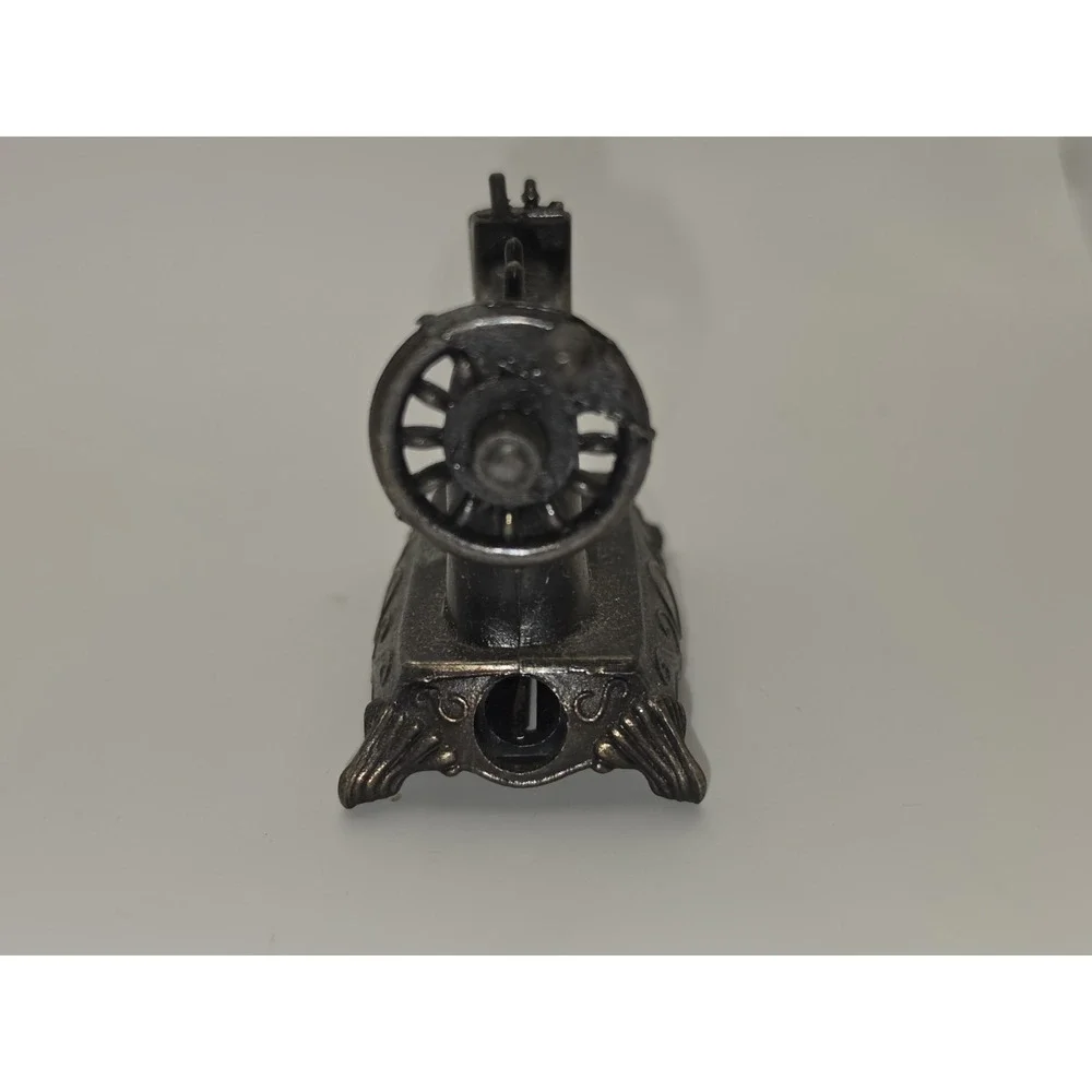 Vtg Sewing Machine With Moving Parts Pencil Sharpener Hong Kong